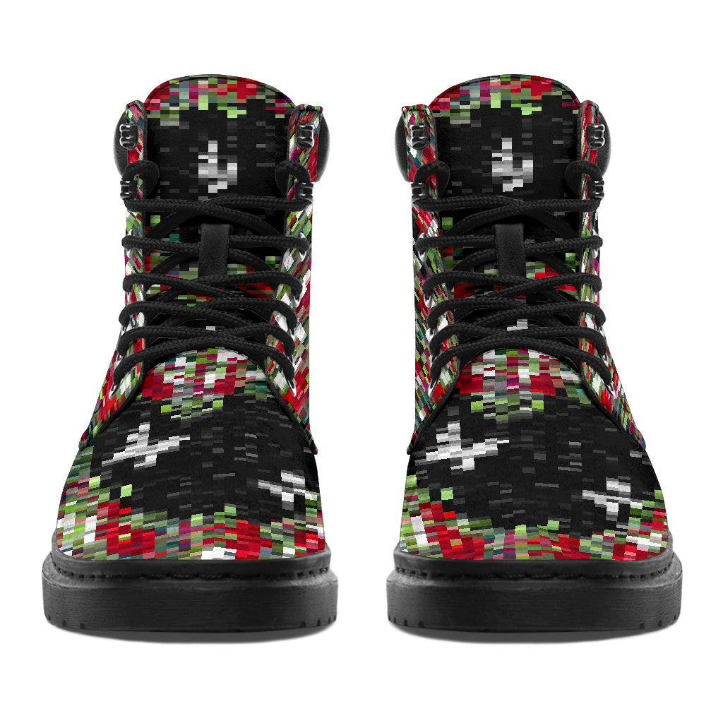 Meowy Christmas Cat All Season Boots 0622