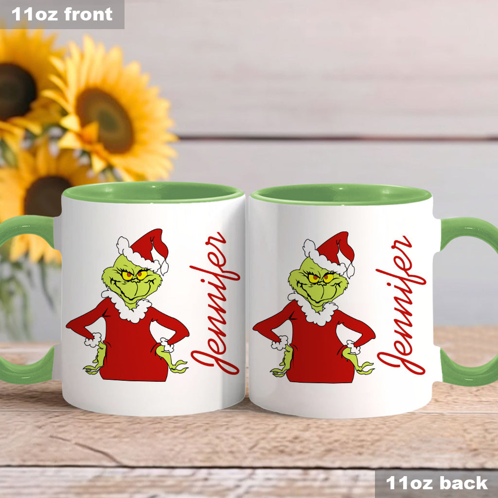 I'm The Mean One - Stole Christmas Accent Mug