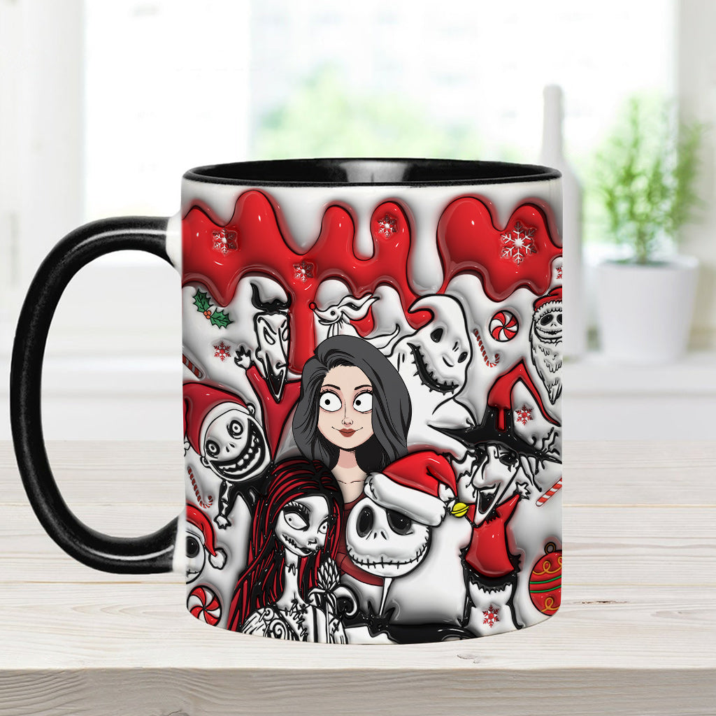 Nightmare Before X-mas - Personalized Nightmare Accent Mug