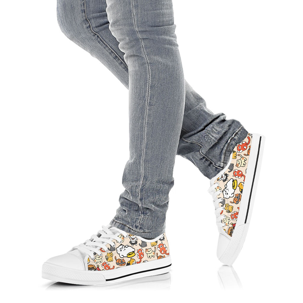 Lovely Cats Cat Low Top Shoes 0622