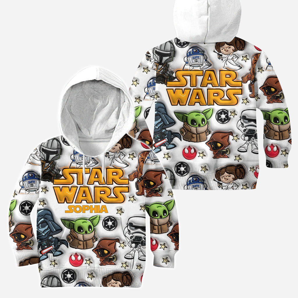 The Galaxy - Personalized The Force Hoodie and Leggings