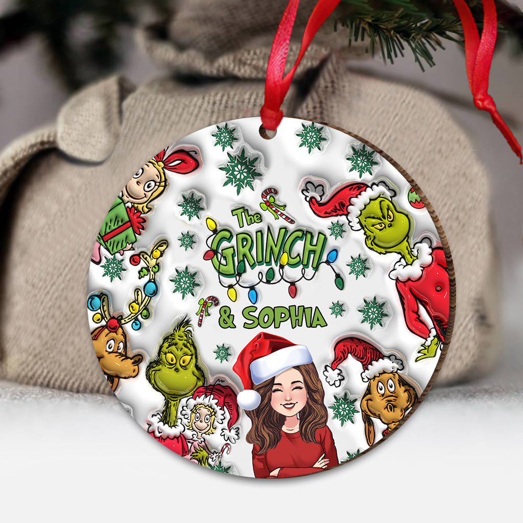 Merry Christmas - Personalized Stole Christmas Ornament