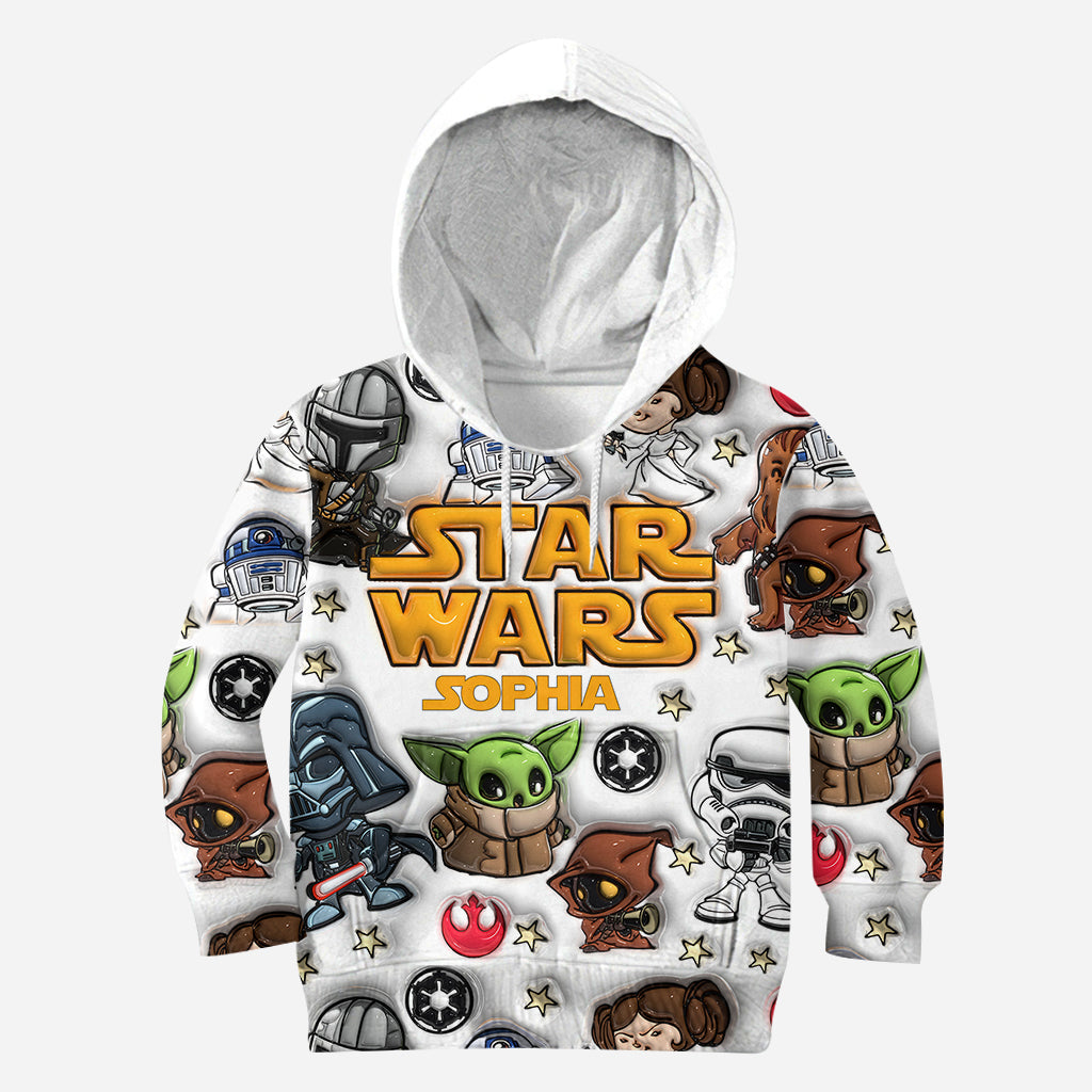 The Galaxy - Personalized The Force Hoodie and Leggings