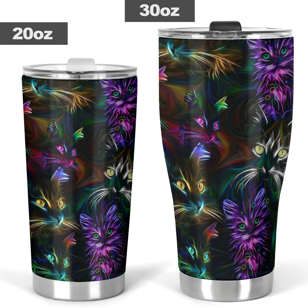 Cat Neon - Cat Tumbler 0622