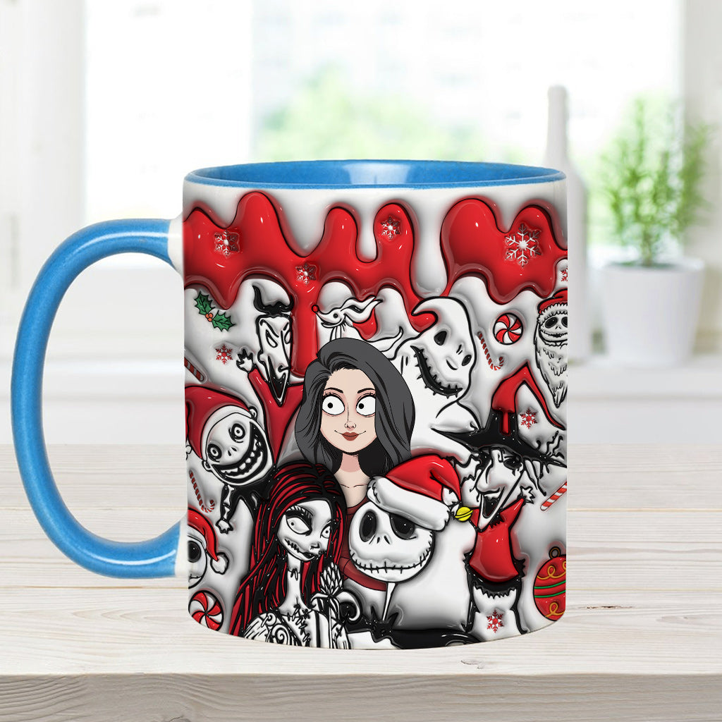 Nightmare Before X-mas - Personalized Nightmare Accent Mug