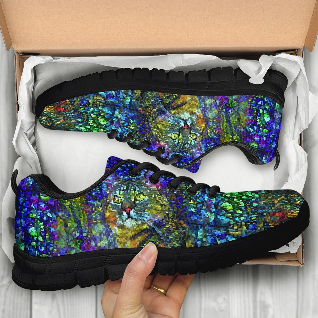 Colorful Cat Cat Sneakers 0622