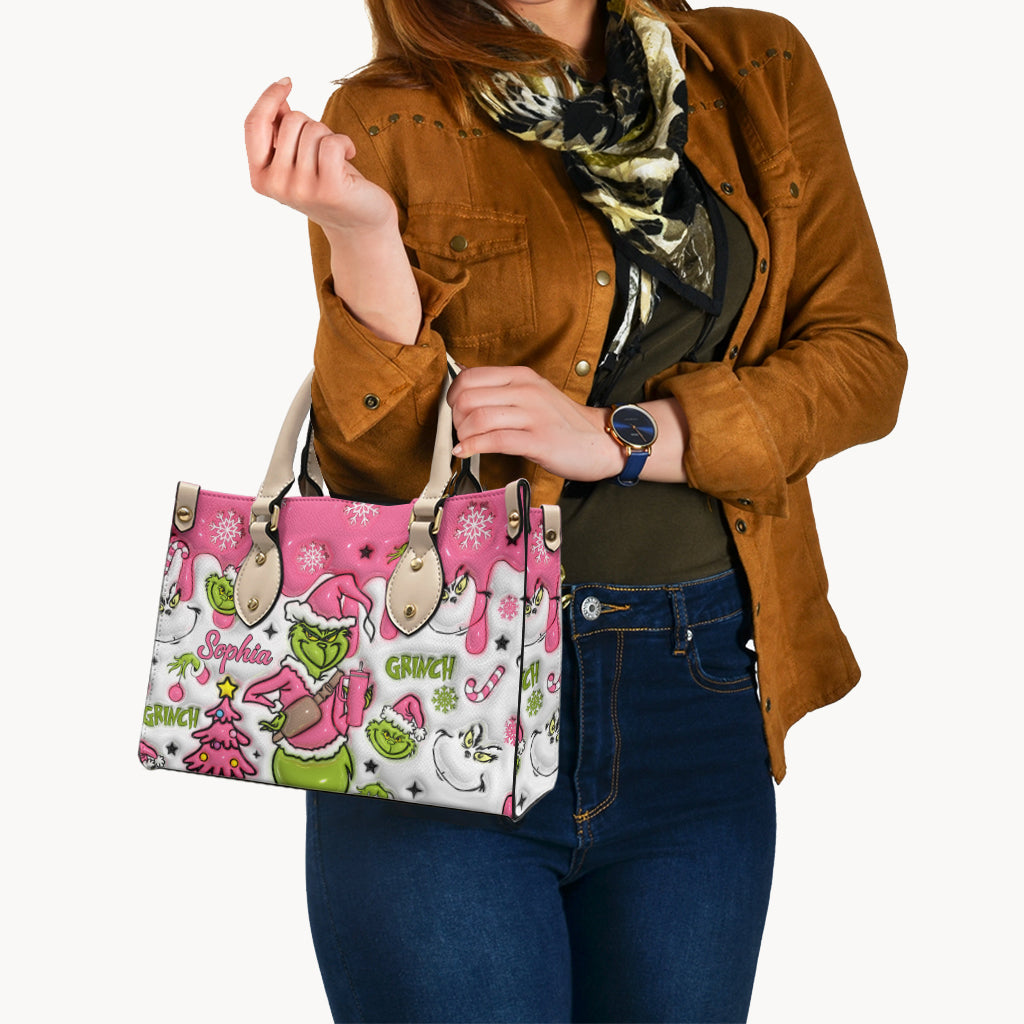 Any Name - Personalized Leather Handbag