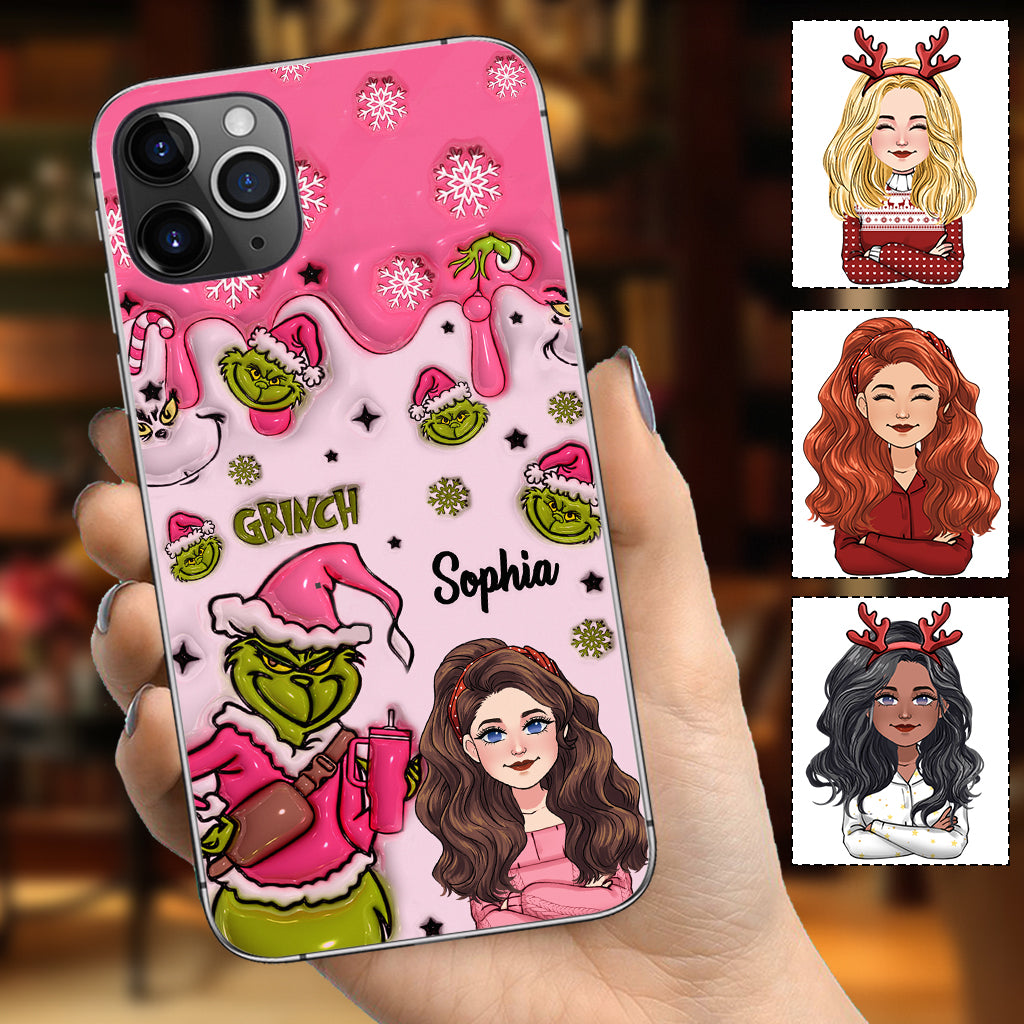 In My Grinch Era - Personalized Stole Christmas Phone Case