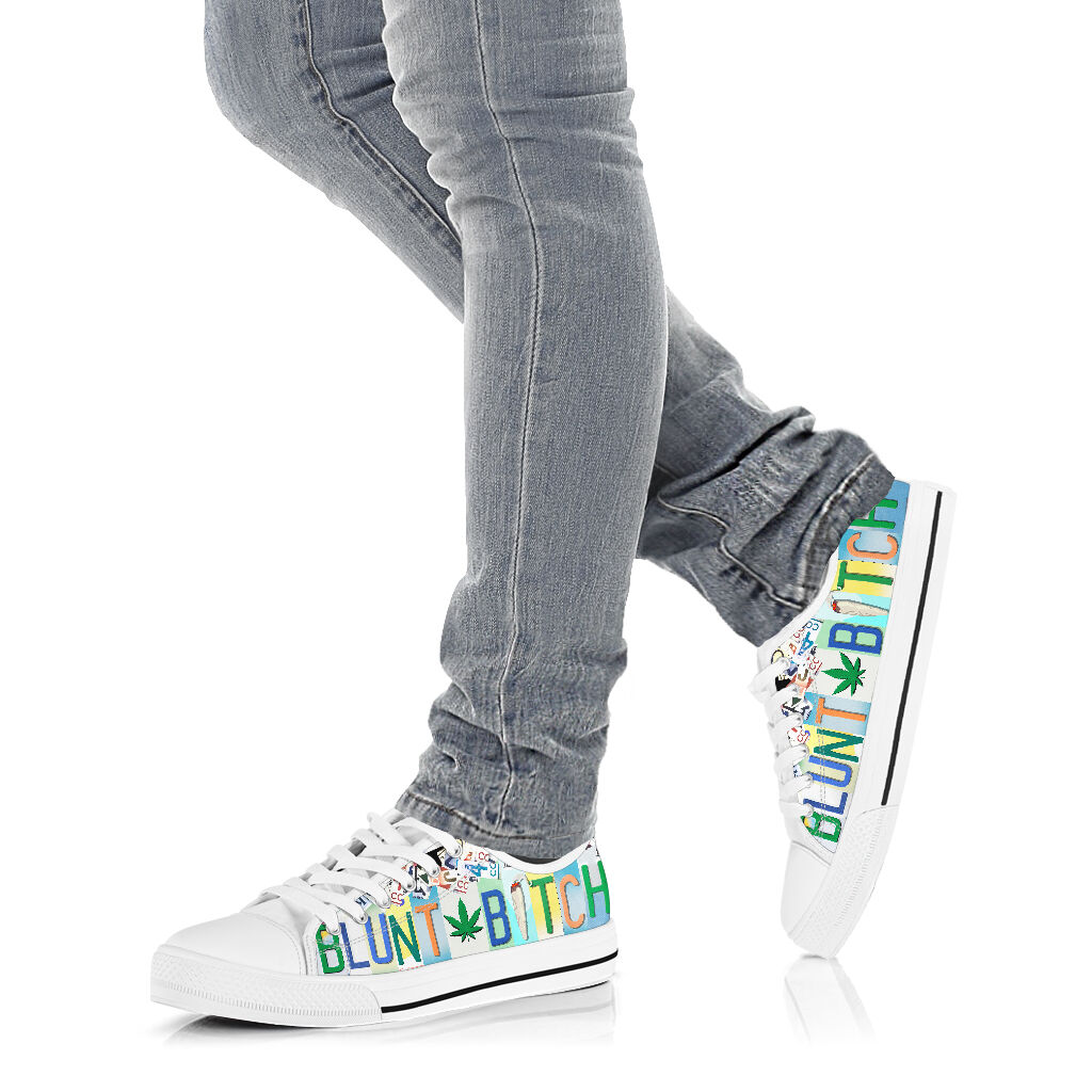 Blunt Bitch - Weed Low Top Shoes 0822