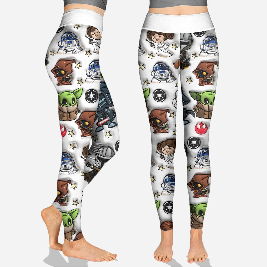 The Galaxy - Personalized The Force Hoodie and Leggings