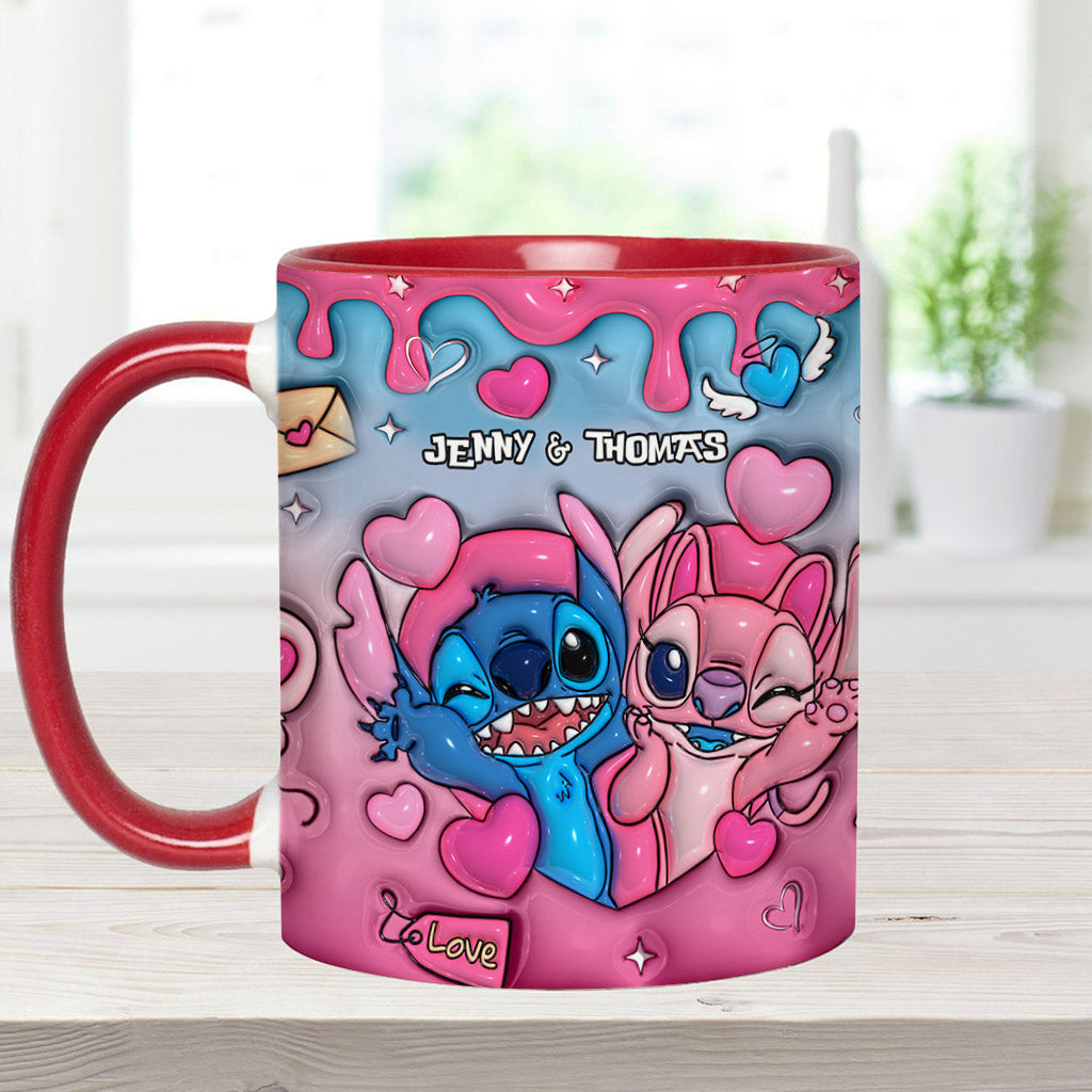 You And Me - Personalized Ohana Accent Mug