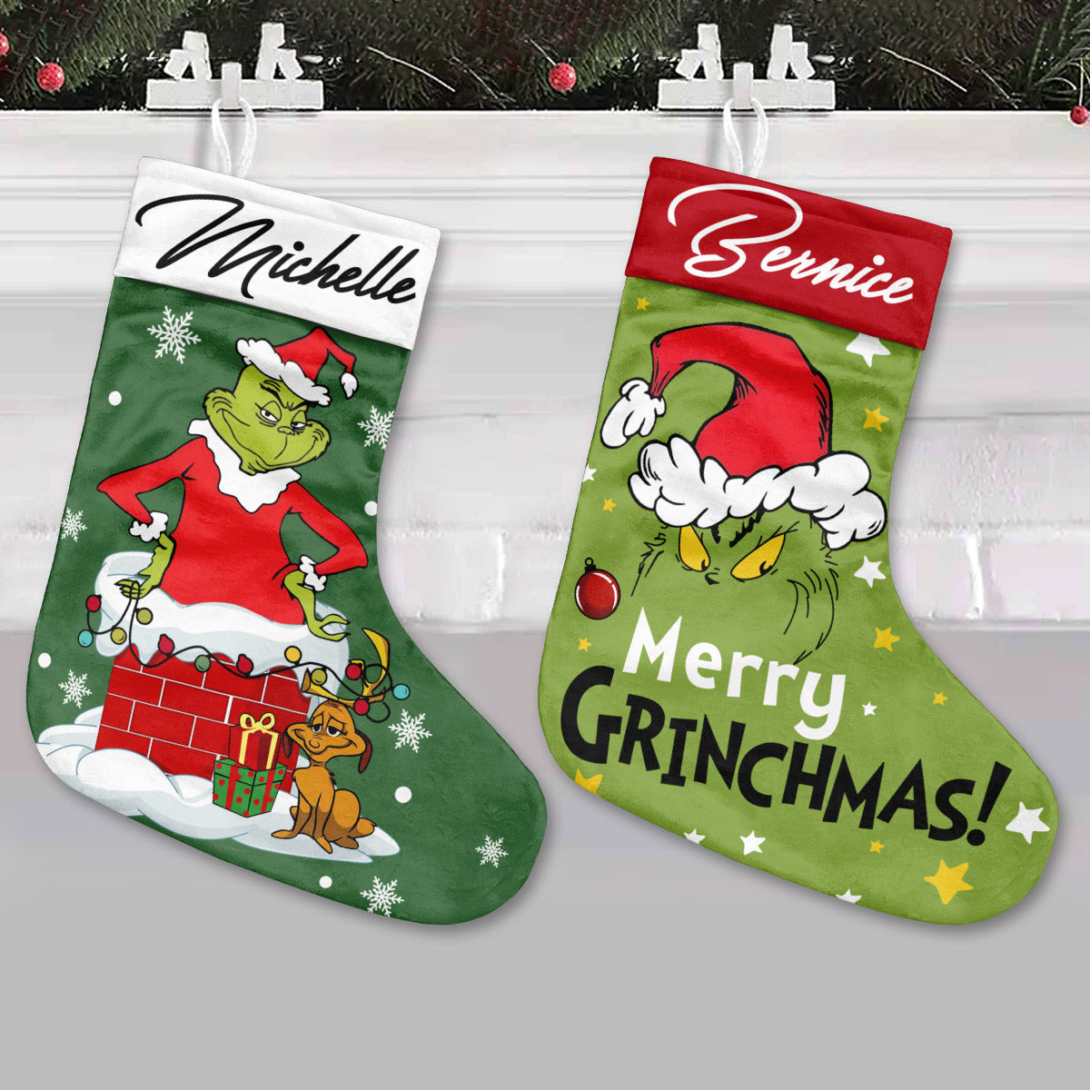 Merry Christmas - Personalized Stole Christmas Christmas Stockings