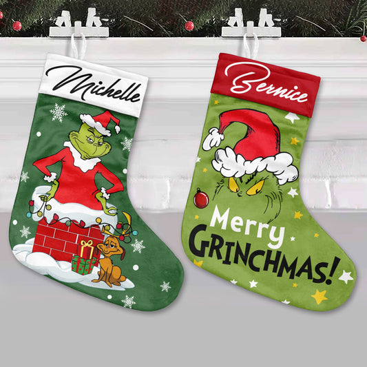 Merry Christmas - Personalized Stole Christmas Christmas Stockings
