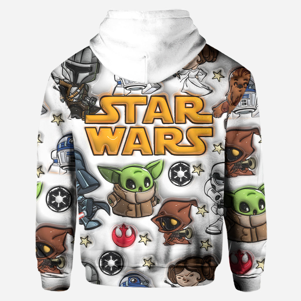 The Galaxy - Personalized The Force Hoodie and Leggings