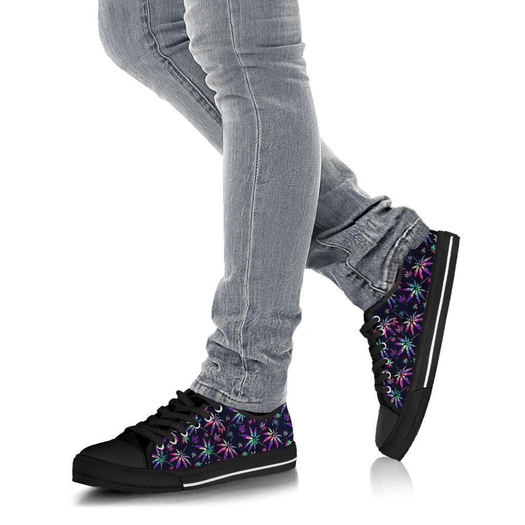Colorful Leaves - Weed Low Top Shoes 0822