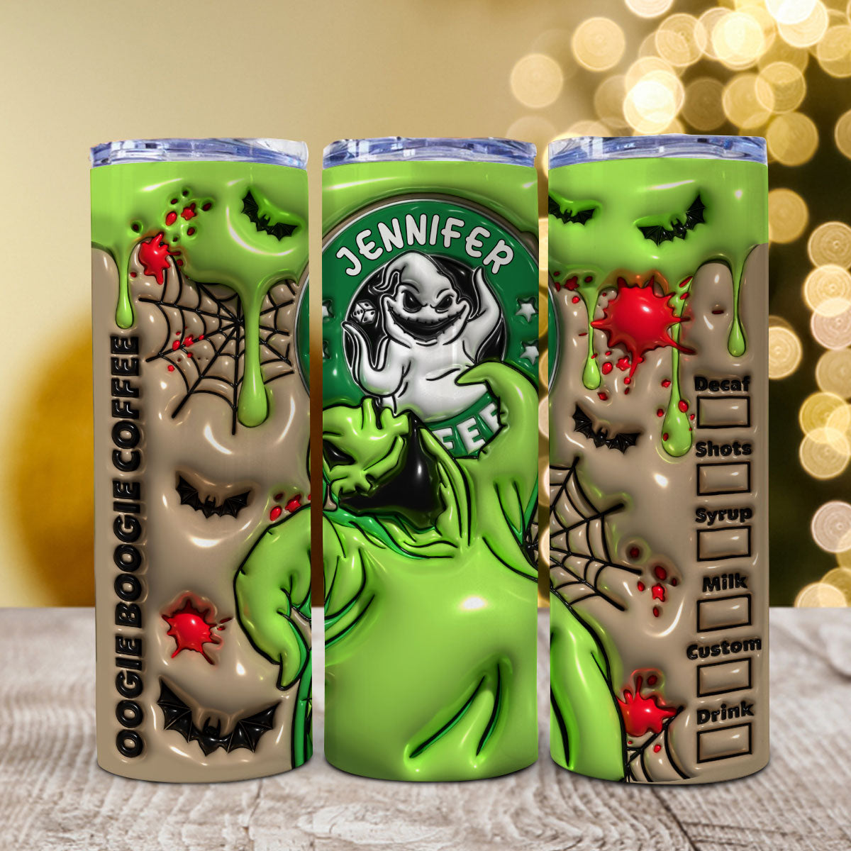 Nightmare - Personalized Nightmare Skinny Tumbler