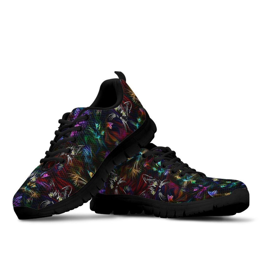 Colorful Cat Cat Sneakers 0622