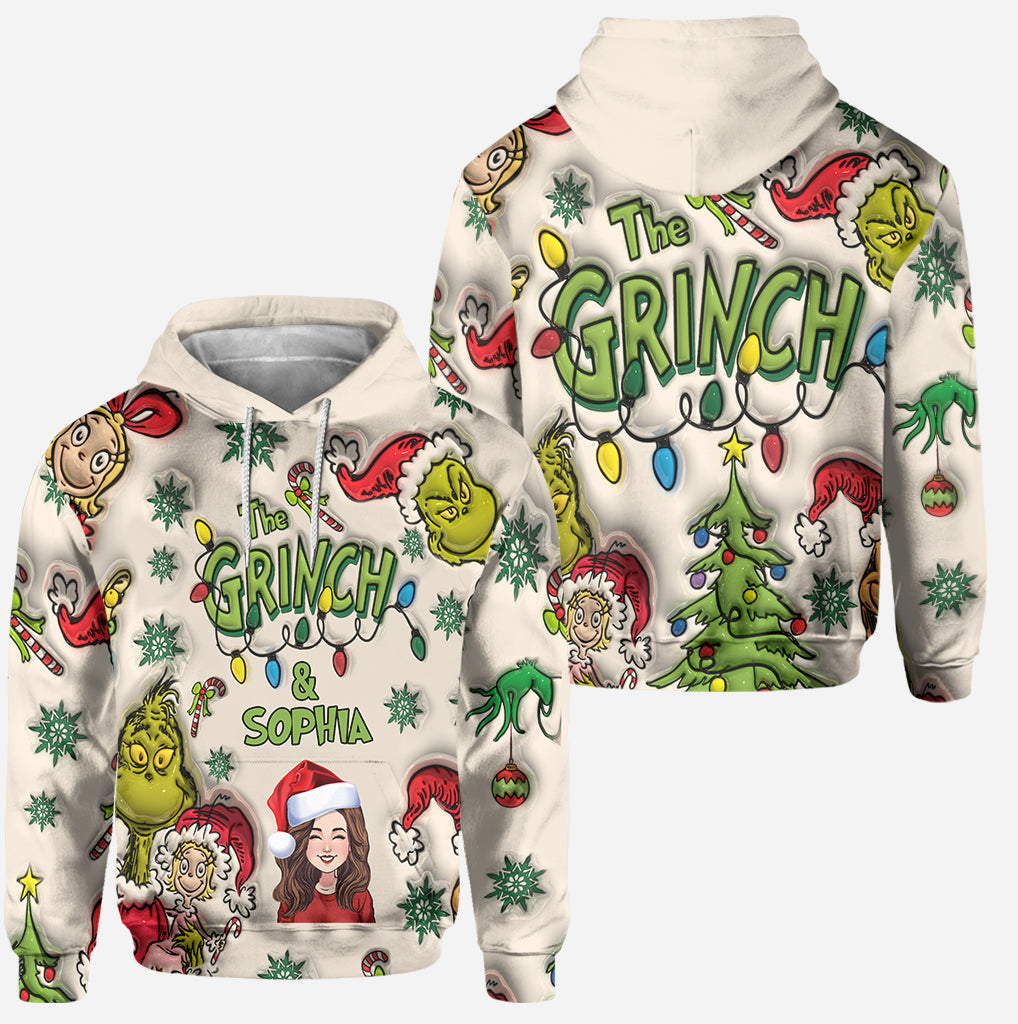Merry Christmas - Personalized Stole Christmas Hoodie and Leggings