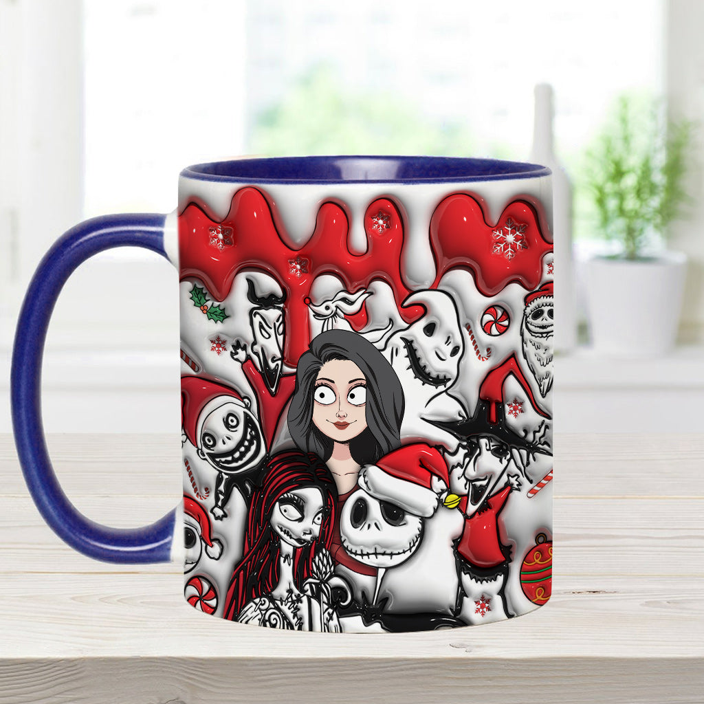 Nightmare Before X-mas - Personalized Nightmare Accent Mug