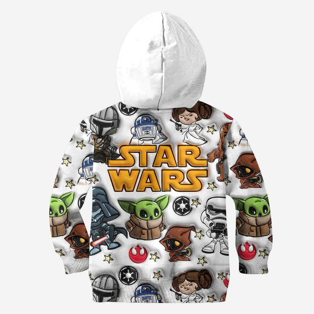 The Galaxy - Personalized The Force Hoodie and Leggings