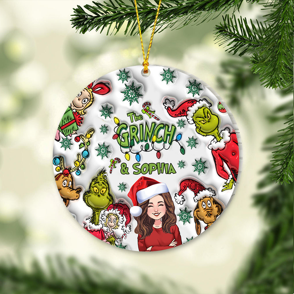 Merry Christmas - Personalized Stole Christmas Ornament