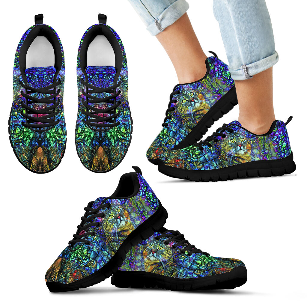 Colorful Cat Cat Sneakers 0622