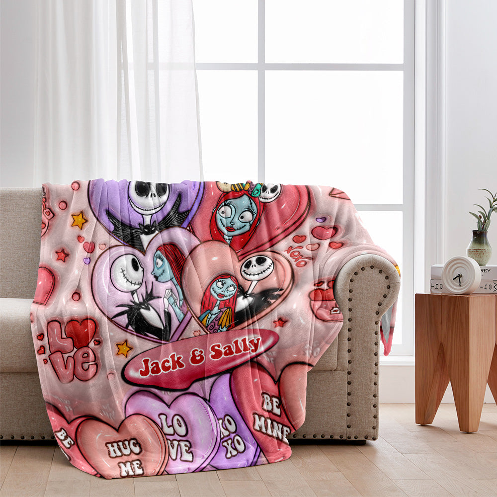 We’re Simply Meant To Be - Personalized Nightmare Blanket