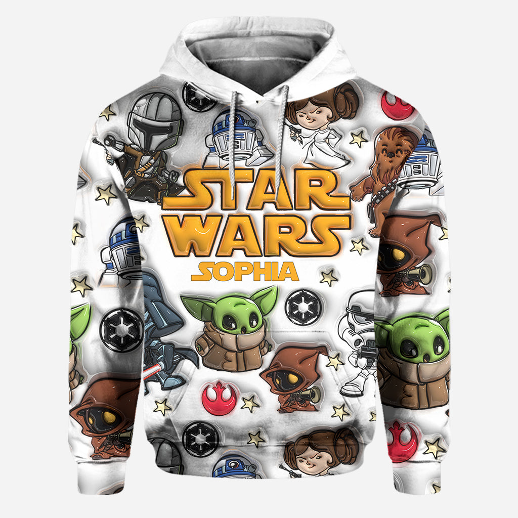 The Galaxy - Personalized The Force Hoodie and Leggings