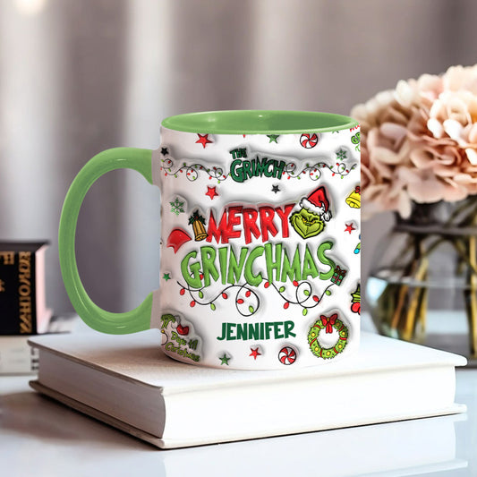 I'm Booked - Personalized Stole Christmas Accent Mug