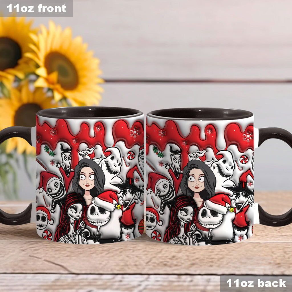 Nightmare Before X-mas - Personalized Nightmare Accent Mug