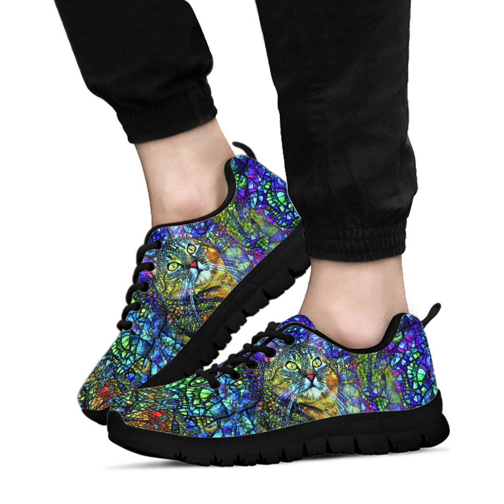 Colorful Cat Cat Sneakers 0622