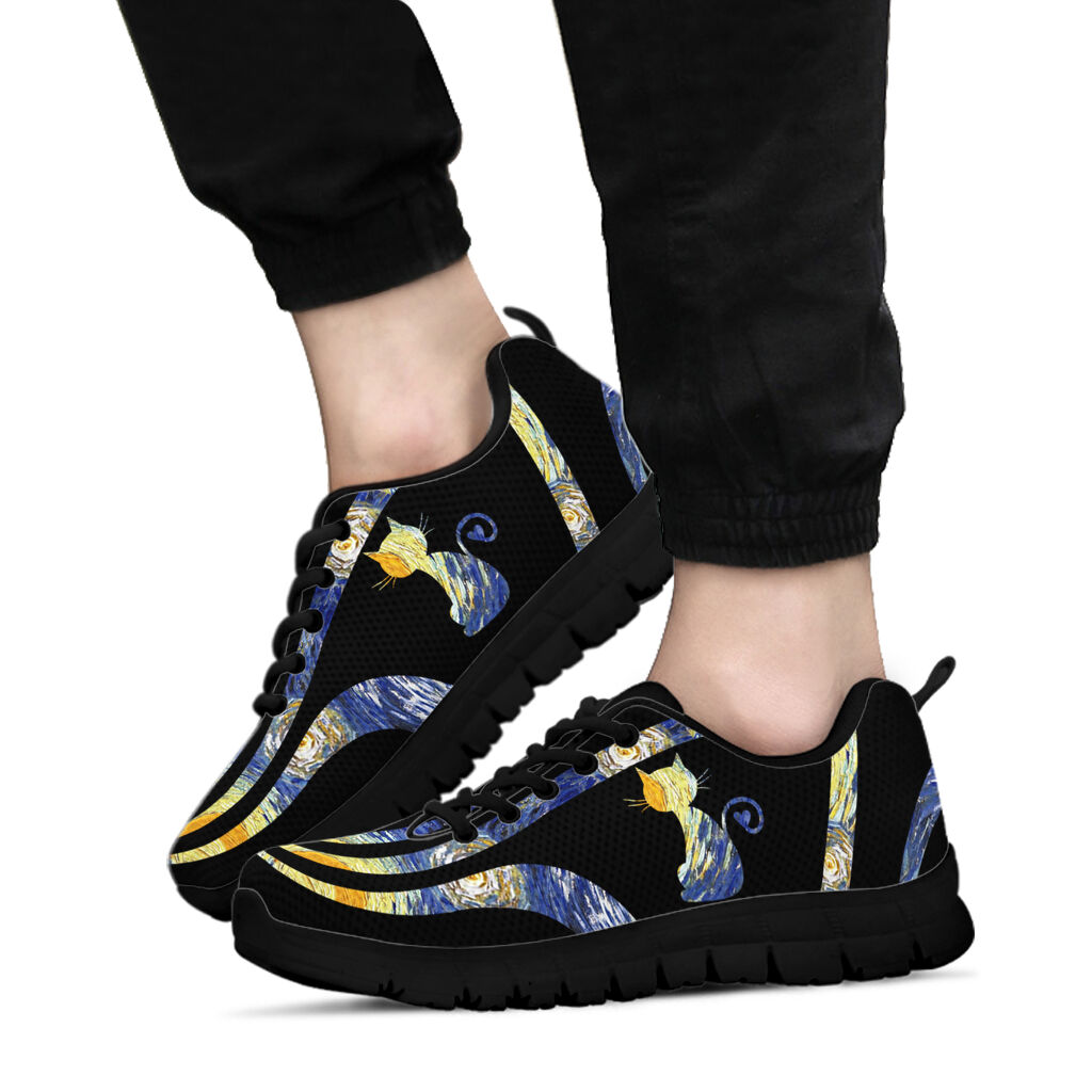 Starry Line Cat Sneakers 0622