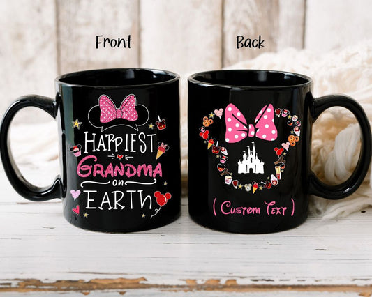 Happiest Grandma On Earth Mouse Mug 0224