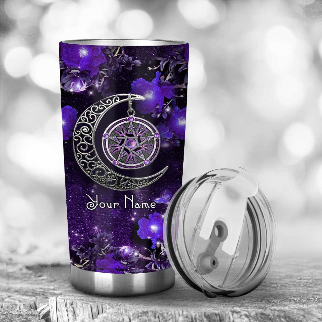 I'm The Daughter Of The Sun And Moon - Witch Personalized Tumbler