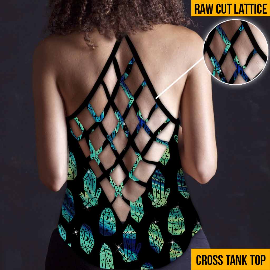 Witch Vibes Cross Tank Top