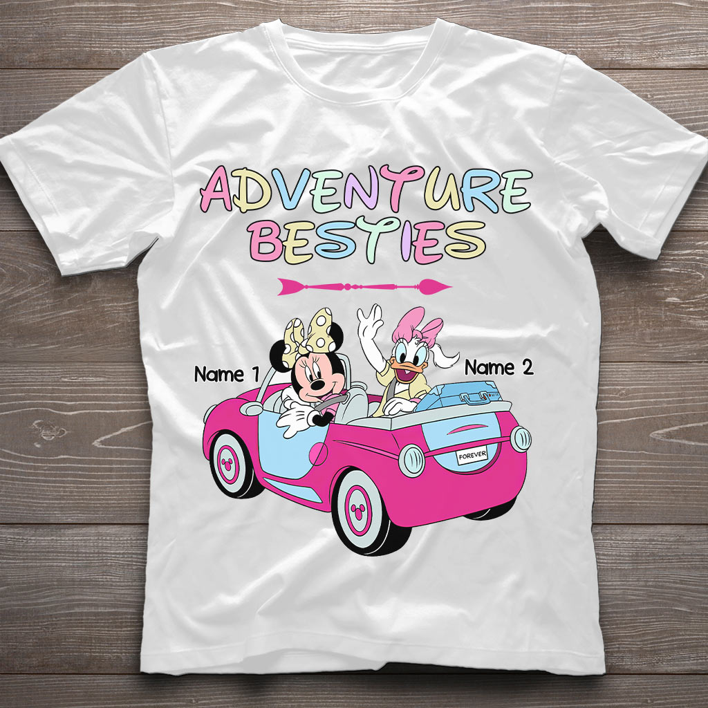 Adventure Bestie - Personalized Mouse T-shirt and Hoodie