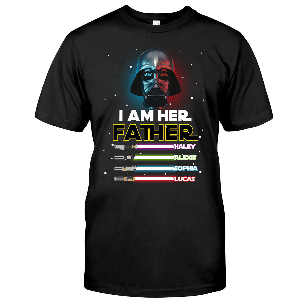 The Perfect Christmas Gift For Star Wars-loving Dad - Personalized T-shirt and Hoodie