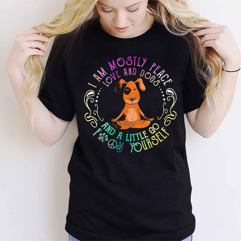 Mostly In Peace  - Dog T-shirt And Hoodie 062021