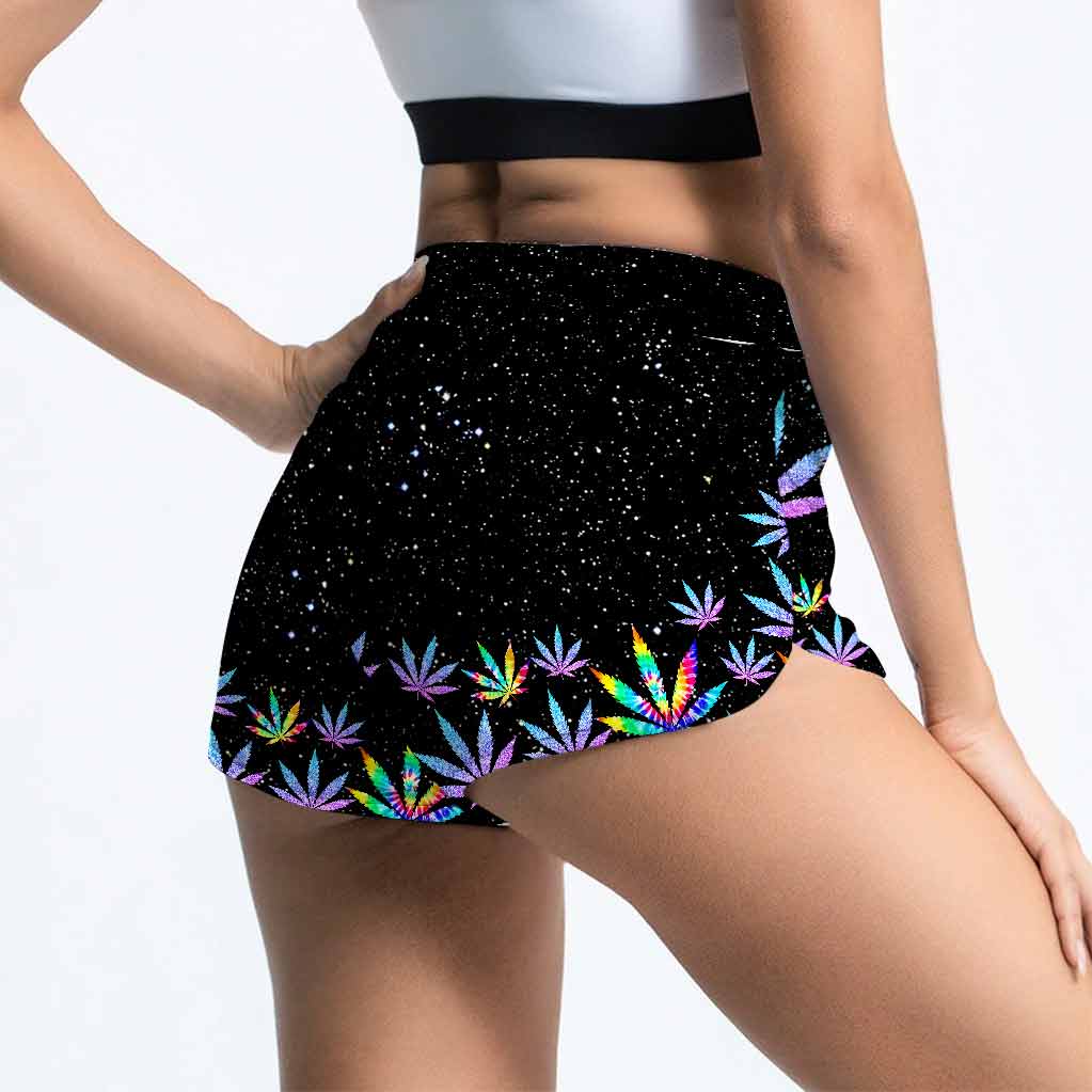 Roll Me A Blunt And Tell Me I'm Pretty - Weed Hollow Tank Top and Women Shorts