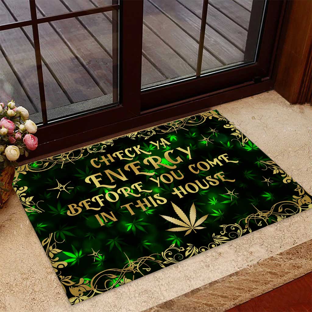 Check Ya Energy - Weed Doormat