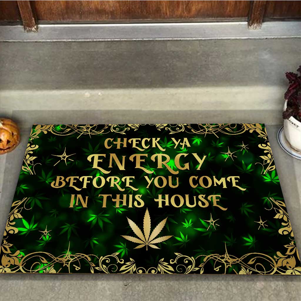Check Ya Energy - Weed Doormat