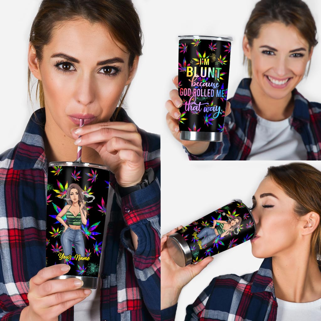 Weed Girl - Personalized Weed Tumbler