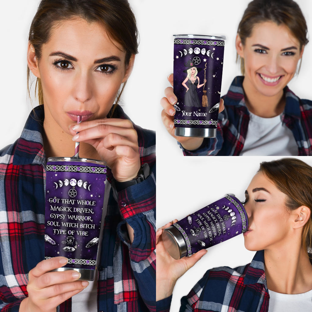 Got That Whole Magic Driven - Personalized Witch Tumbler