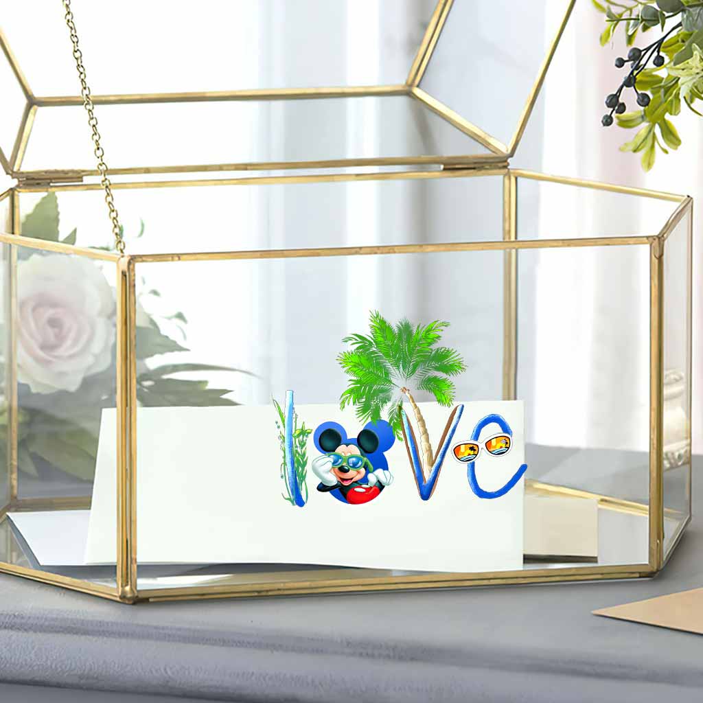 Love The Beach - Mouse Decal Full