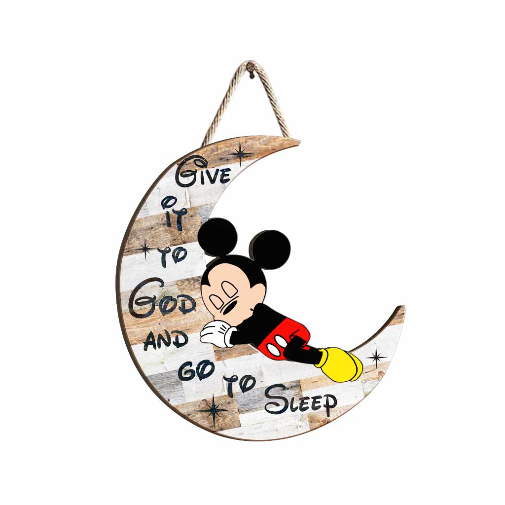 Give It To God - Mouse Wood Sign