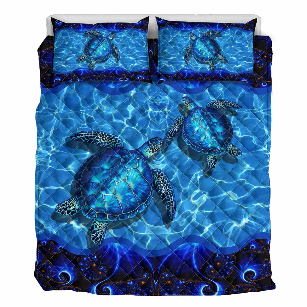 Love Turtles  - Turtle Quilt Set 062021