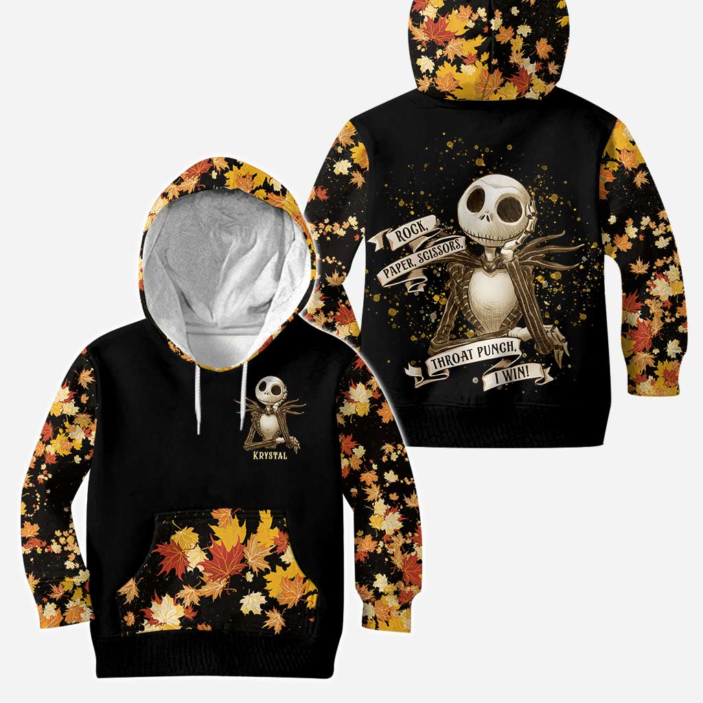 Rock Paper Scissors - Personalized Nightmare Hoodie and Leggings