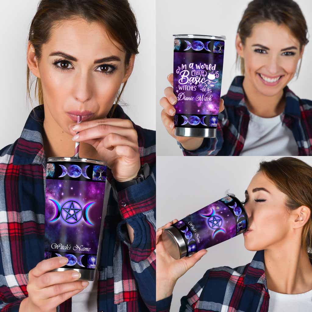 Be A Witch Types Of Witches - Personalized Tumbler