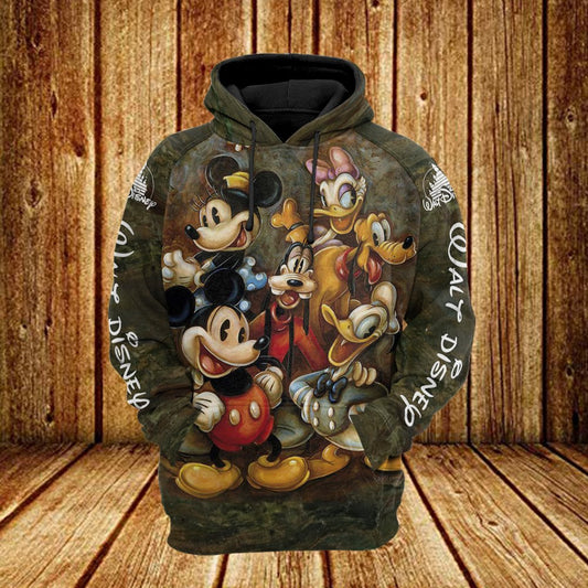 Best Friends Forever Mouse All Over Shirts 0523