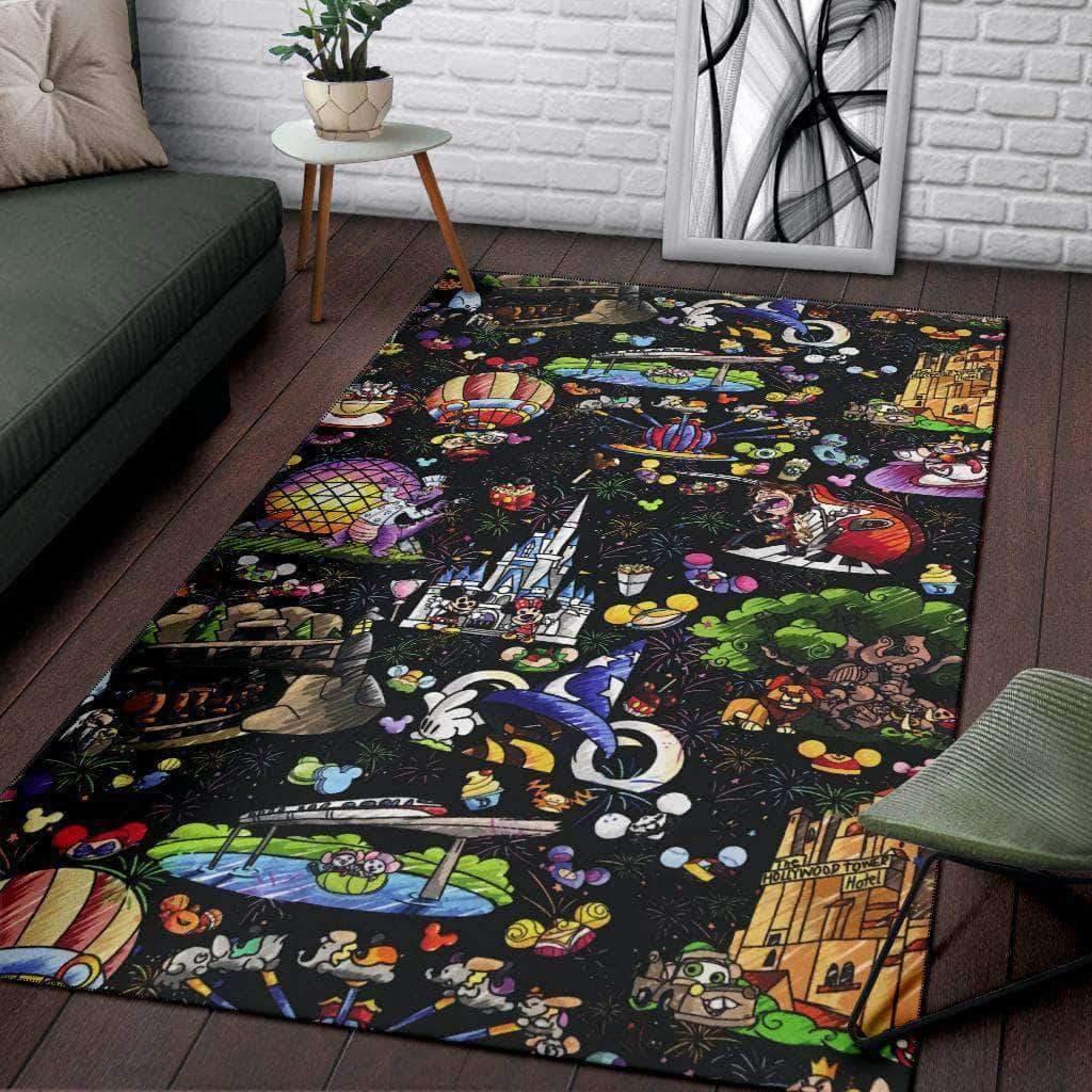 Magical World-  Mouse Rug 0523